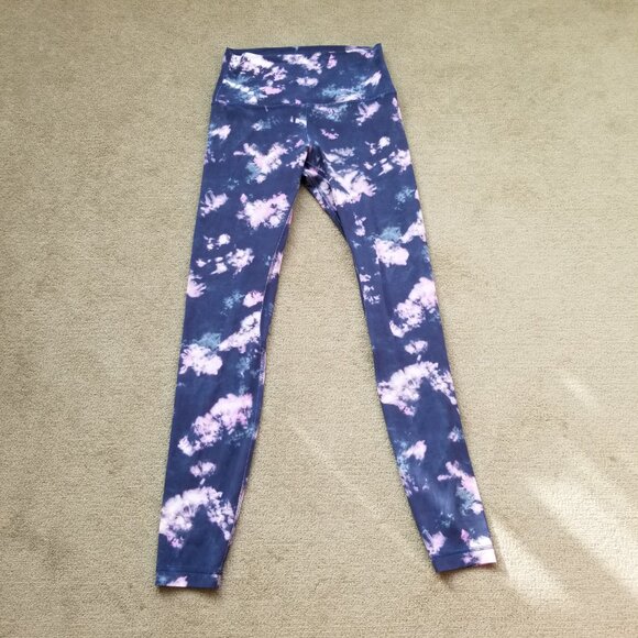 Lululemon Align High-Rise Pant 28" Circulate Tie Dye Mineral Blue Multi, size 6 - Picture 6 of 9